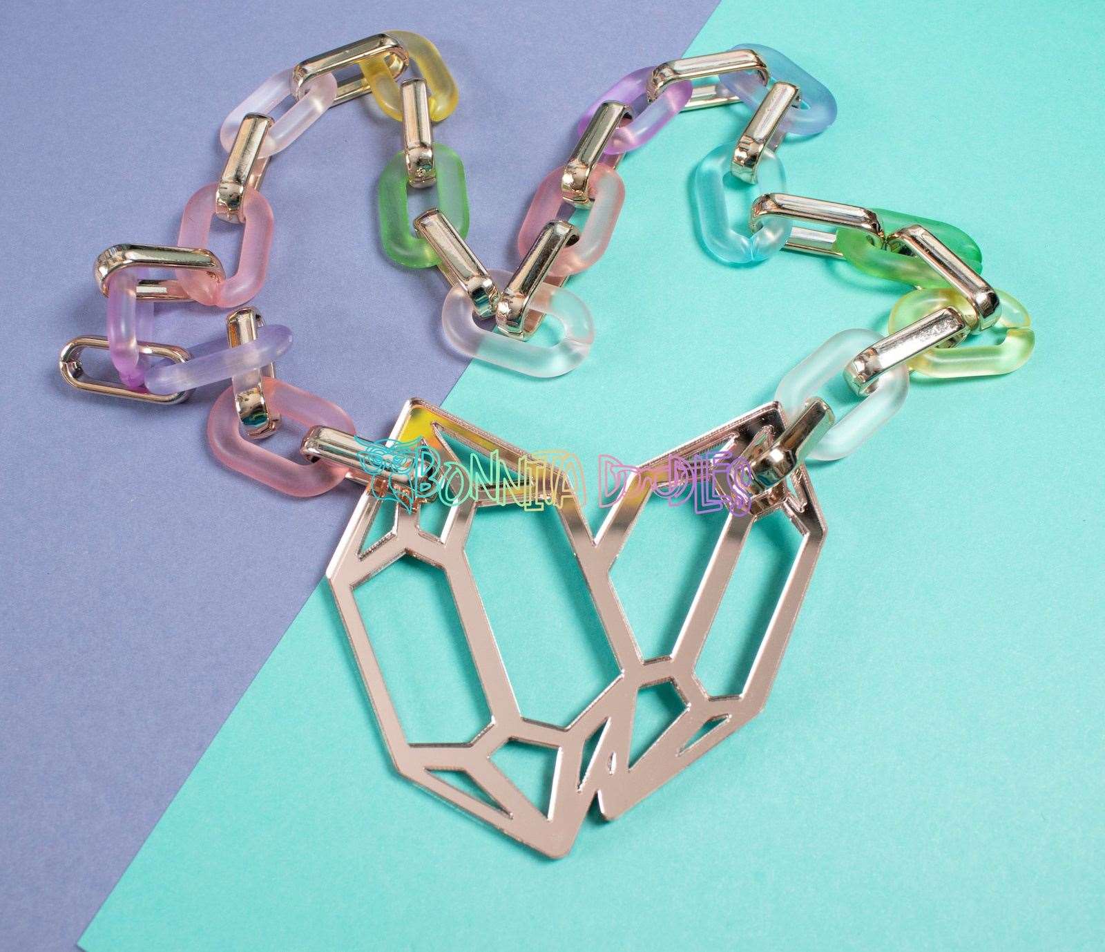 Pastel goth deals necklace