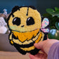 Bee's for Brain Bee Mug Rug - UV Reactive - Made to order