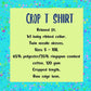 Crop Tee Nope vodoo dolls 2XL