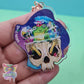 Brain frog keychain / charm. Spoonie, neurospicy