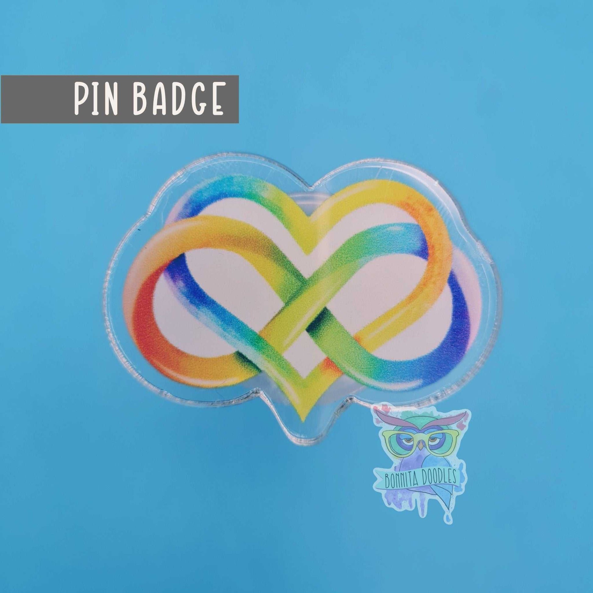 Pride, Spectrum pin badge