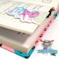 Axolotl newt magnetic bookmark